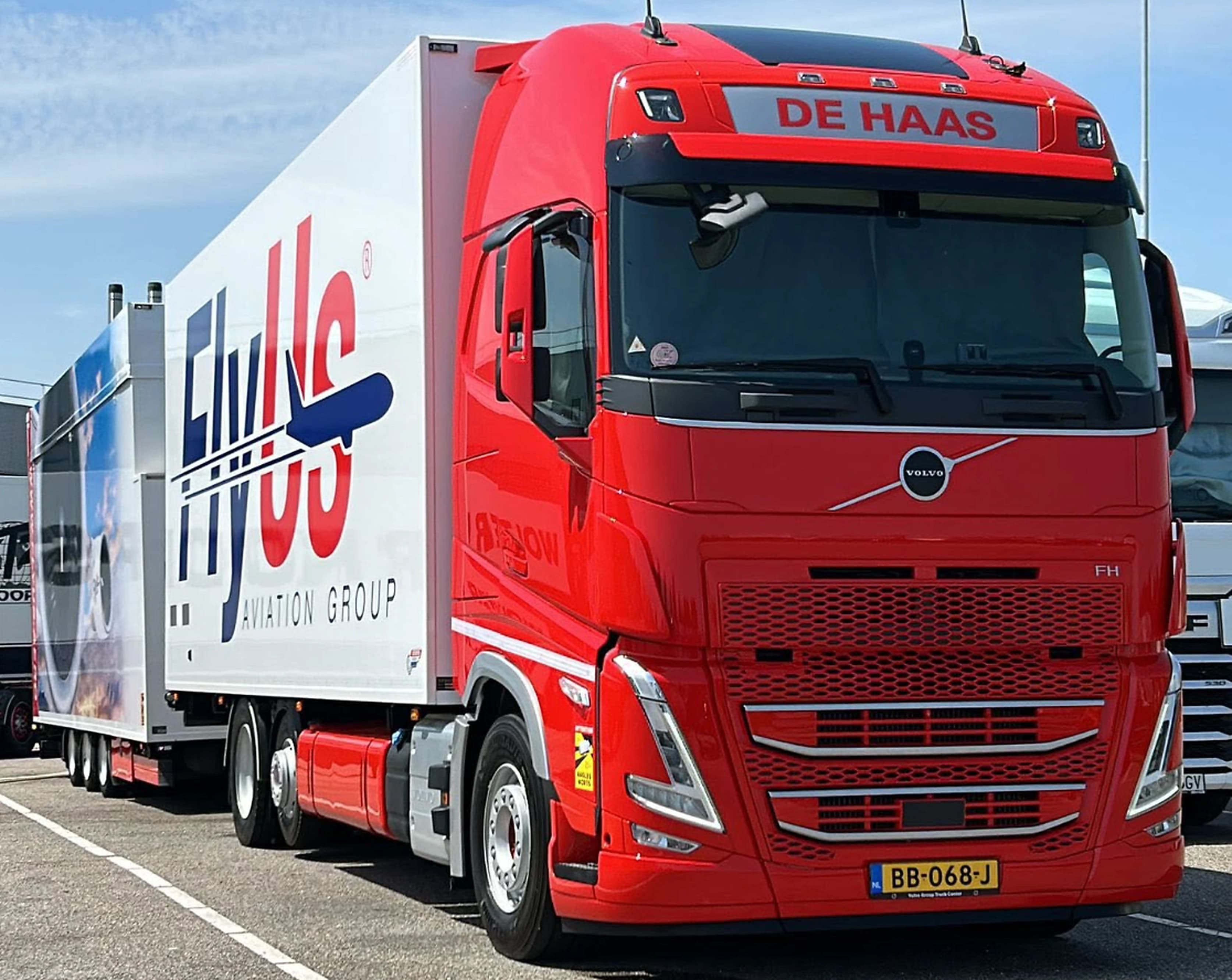Koeltrailercombinatie van De Haas